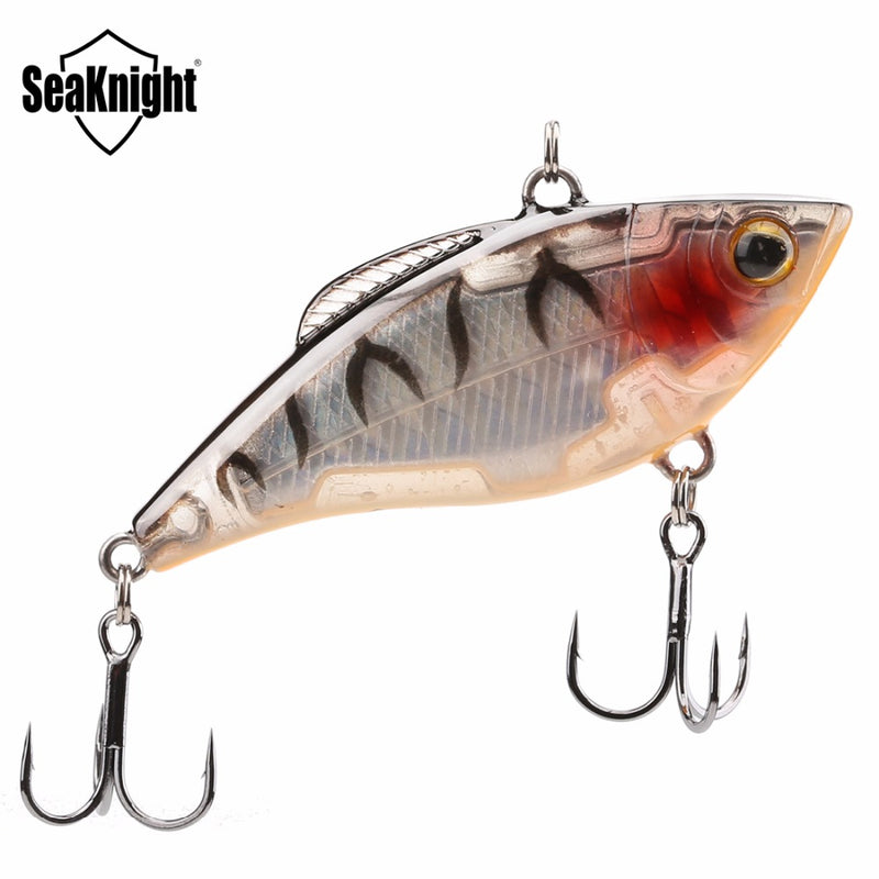 SeaKnight SK010 1PCS VIB Fishing Lure 6cm 9.5g Sinking Lure Full Layer Hard Bait Vibration Lure