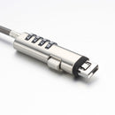Laptop Anti Theft Lock Security Cable Password Protections 4 Digit