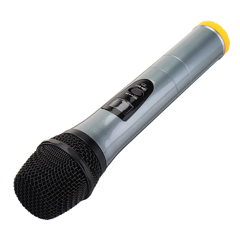 UHF Wireless bluetooth Karaoke Microphone Stereo Mic HIFI USB Speaker Player