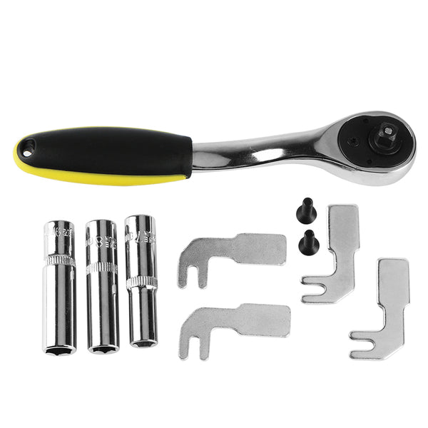 3pcs Extruder Nozzle Hexagon Sleeve Brushing 7mm 8mm 9mm + 1pc Wrench Tool Removal Kit Set for Prusa I3 3D Printer