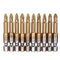 10pcs PH2 Cross Head Screwdriver Bits Set 1/4 Inch Hex Shank 50mm Phillips Screwdriver Bits