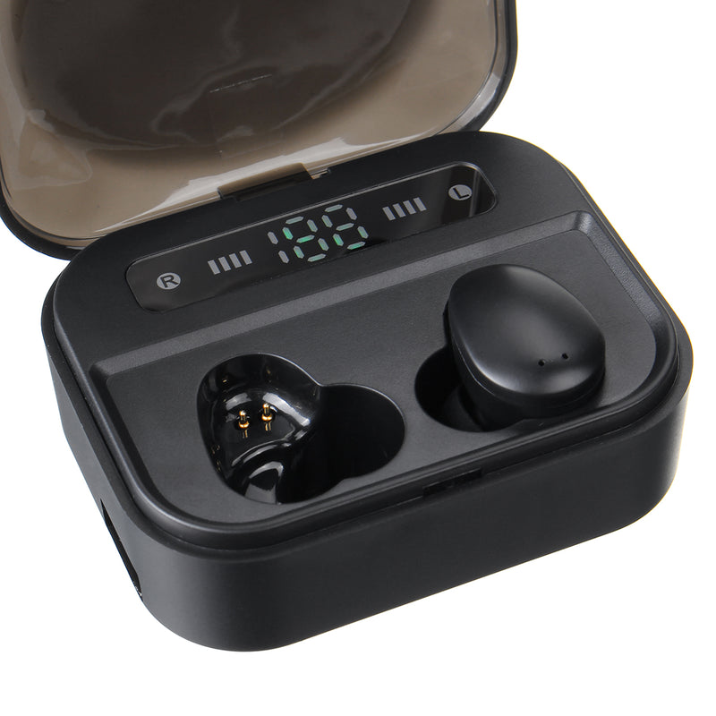 bluetooth 5.0 Digital Display Earbuds TWS Wireless Stereo Earphone HiFi Touch Headset With 3600mAh Charging Box