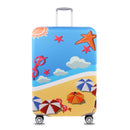 Honana Tourism Theme Elastic Luggage Cover Trolley Case Cover Warm Travel Suitcase Protector