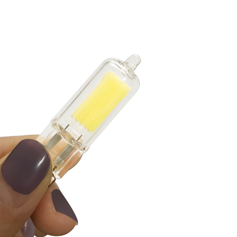 Mini G9 2W LED COB Light Lamp Halogen Chandelier Crystal Light Bulb AC220V