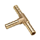 Pagoda Adapter Brass Barbed T 3 Ways Pipe Fitting 6/8/10/12mm Pneumatic Component Hose Quick Coupler