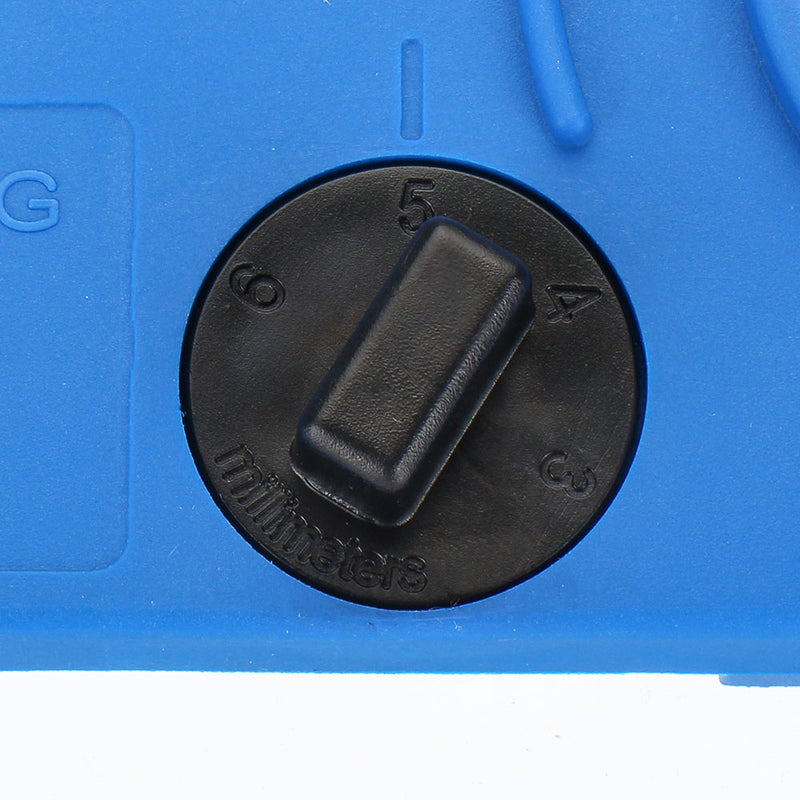 35mm Blue Cup Style Round Hinge Jig Drill Guide Cabinet Door Hole Locator for Woodworking