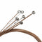 6Pcs IRIN A113 Acoustic Guitar Folk Guitar String Silver Plated 6 Sizes for Beginner