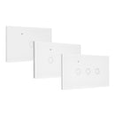 250V 10A 1/2/3 Gang Smart Touch Light Switch WiFi RF APP Remote Control US Plug Works with Alexa