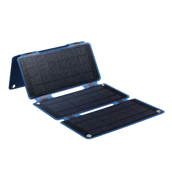 20W Foldable USB ETFE Sunpower Solar Panel Outdoor Camping Power Bank Charger