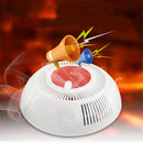 Wireless Smoke Detector Security Alarm Sensor System Home Battery Operated