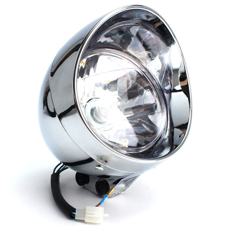 6 3/4inch 12V Motorcycle Hi/Low Beam Headlight For Honda/Suzuki/Yamaha/Kawasaki
