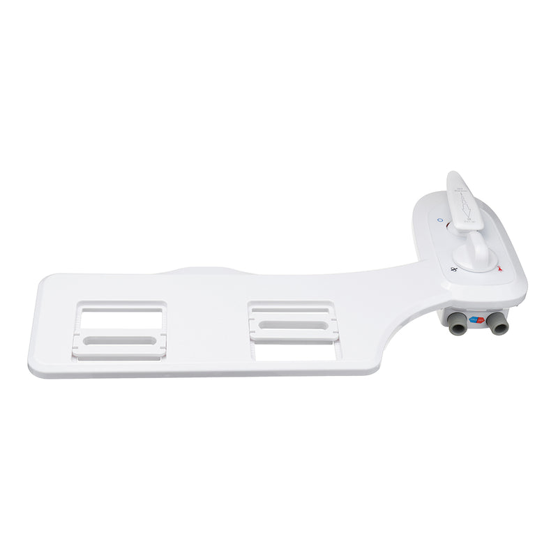 Dual Cold Hot Water Nozzle Spray Non-Electric Bidet Bathroom Toilet Seat Bidet Cleaning Device