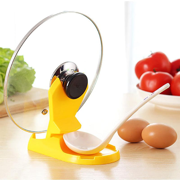 1Pc Multifunctional Pan Cover Holder Kitchen Tools