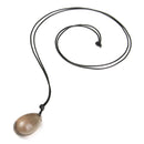 Drilled Natural Smokey Quartz Crystal Yoni Egg 3Pcs With Storage Pouch Cords Set Manual Massager