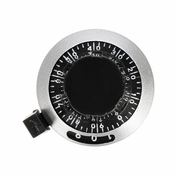 3590S RDK-III-6.35 22x25mm 0-9 Precision Multi-Turn Potentiometer Scale Knob Linear Digital Knob