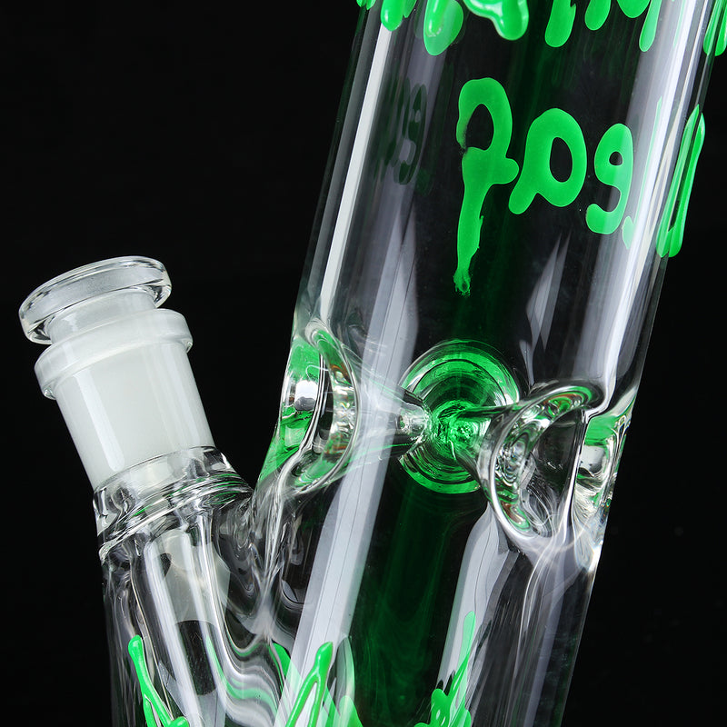 3 in 1 Glass Glass Joint Pipes Tool Set Glass Adapter 38cm Height