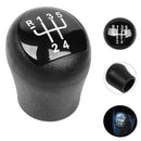 5 Speed Black Chrome Gear Shift Knob For Renault Clio Kangoo 2006-2008