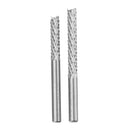 Drillpro 4mm Shank 17/28mm Carbide Tungsten End Mill Corn Milling Cutter PCB Cutting