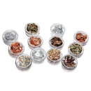 12 Boxes Copper Foil Paillette Chip Nail Art Design Tips Decorations DIY Manicure