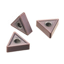 Drillpro 10pcs TNMG160408 MS CVD Carbide Insert Turning Tool Insert for DTGNR/L PTFBR/L