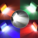 CNSUNNYLIGHT 24V 6D Trunk LED Side Marker Lights Warning Signal Fog Parking Lamp for Trailer Lorry