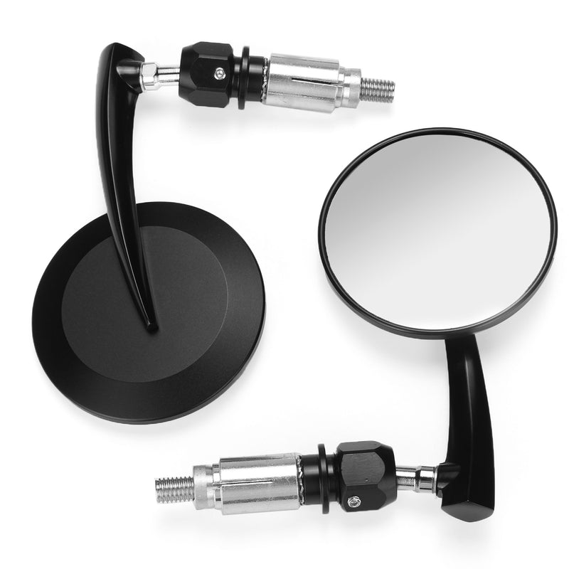 7/8inch 22mm 360 CNC Bar End Rear View Motorcycle Mirrors For Harley/Suzuki/Yamaha/Honda/Kawasaki