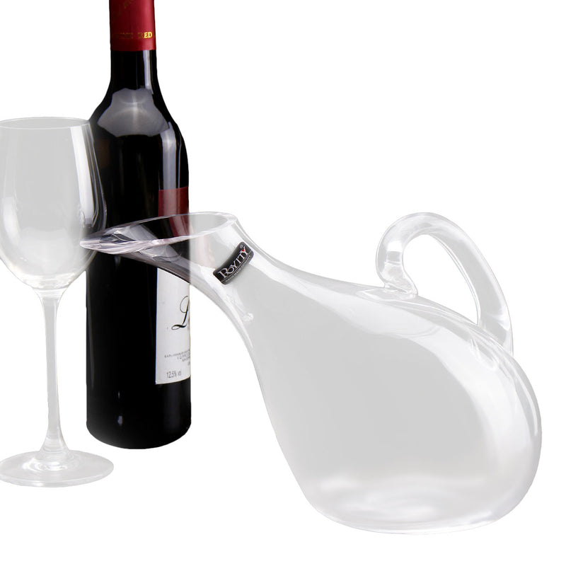 Swan Crystal Wine Glass Wine Decanter Lead-free Crystal Wine Bottle Pourer 1200ml