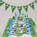 1.8x1.08m Tablecloth Football Print Table Cover Camping Disposable Plastic Picnic Mat