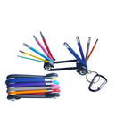 Drillpro 9Pcs 1.5mm-10mm Mini All-in-one Colorful Ball-End Hex L Wrench Key Screwdriver Set Powerful Repair Tools