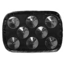 Rear Passenger Pillion Seat Pad With 6/8 Suction Cups For Harley Dyna Custom