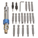20pcs  1/4 Inch Hex Shank Drill Screwdriver Bit Driver Swivel Head Quick Change Tool