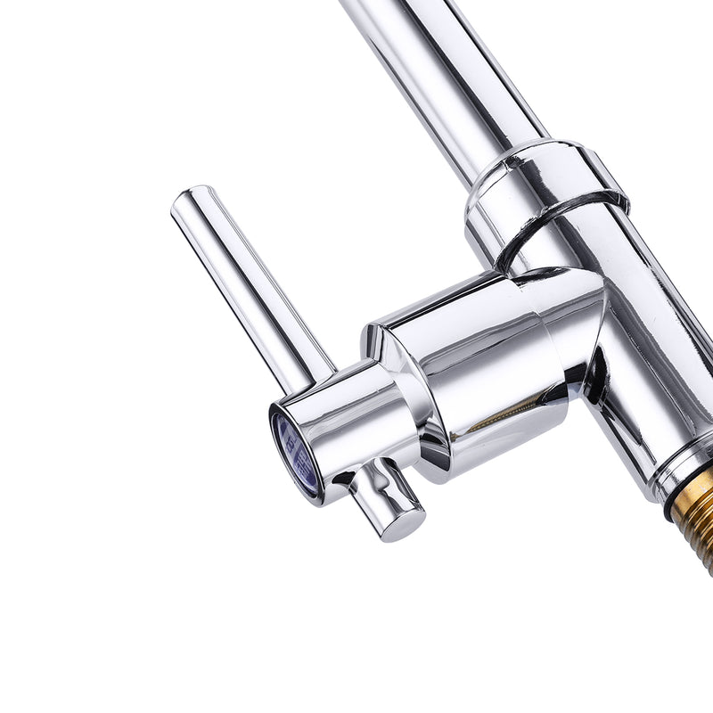 Kitchen Sink Faucet Single Hole Rotate Cold Water Basin Tap