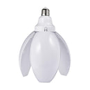 45W E27 Pure White 6500K Deformable Garage Lamp 3 Fan Blade Foldable Petal Ceiling LED Light Bulb AC220V