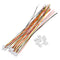 Excellway 10 Sets Mini Micro JST 1.5mm ZH 4-Pin Connector Plug With Wires Cables 150mm