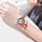 DOM G-1275 Mesh Steel Band Elegant Design Ladies Watch Date Display Quartz Watch