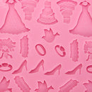 Bride Wedding Dress Silicone Fandant Mold Chocolate Polymer Clay Mould