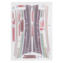 1:100 Scale English Galleon Golden Hind Ship Sir Francis Drake Paper Model Kit Education Toys