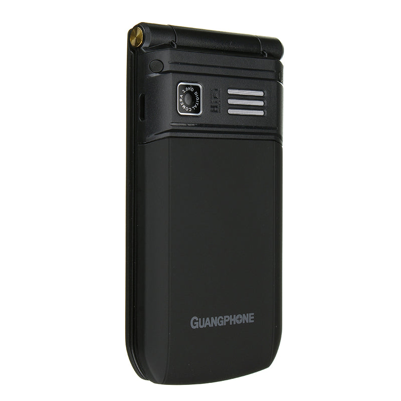 MAFAM E9 2.6'' 3800mAh Slim Fashion Flip Dual Touch Screen Dual Sim Card Dual Standby Feature Phone