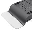 Extendable Bath Tub Drain Shelf Caddy Rack Shower Holder Rack Storage Tray Organizer