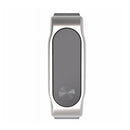 Mijobs Replacement Stainless Steel Frame Bracelet Wristband For Xiaomi Miband 2