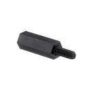 Suleve M3NH16 780Pcs M3 Nylon Screw Black Hex Screw Nut Nylon PCB Standoff Assortment Kit