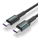 KUULAA 60W PD QC 4.0 Type C to Type C Fast Charging Data Cable For Huawei P30 Pro Mate 30 5G Xiaomi Mi9 9Pro 5G S10+ Note 10