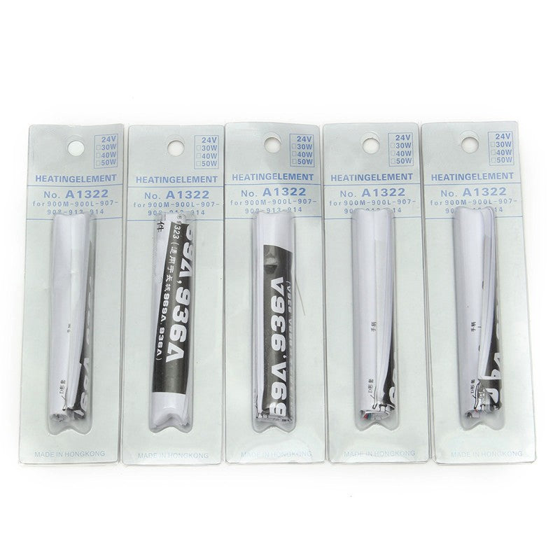 5pcs 24V 50W A1322 Soldering Station Replacement Heating Element Ceramic Heater