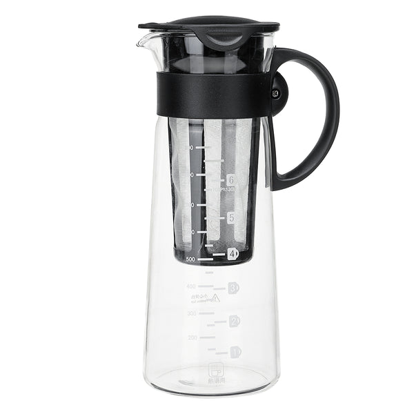 1000ML Cold Brew Iced Coffee Maker Airtight Seal Tea Pot Kettle With Filter And Handle