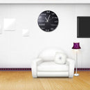 Mathematics Blackboard Clock Wall Clock Home/Office/Classroom Clock Black Powder
