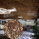 Outdoor Camping Woodland Leaves Desert Camouflage Net Tactical Double Layer Netting Web