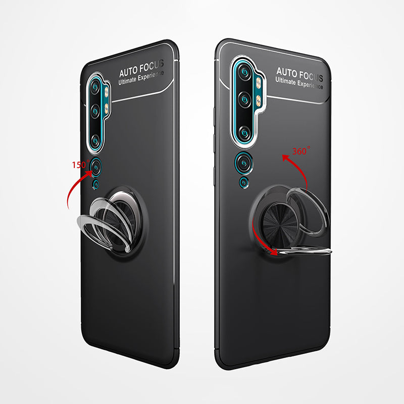 Bakeey 360 Rotating Magnetic Ring Holder Soft TPU Shockproof Protective Case for Xiaomi Mi Note 10 / Xiaomi Mi Note 10 Pro / Xiaomi Mi CC9 Pro