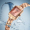 SKMEI 1407 Fashion Women Watch Light Luxury 3ATM Waterproof Stainless Strap Quartz Watch