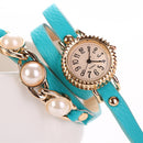 Fashion Three Pearl Women Watch Ladies Dress Watch Bracelet Quartz Watch
