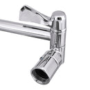 11" Solid Brass Height & Angle Adjustable Extension Shower Wall Arm Bathroom